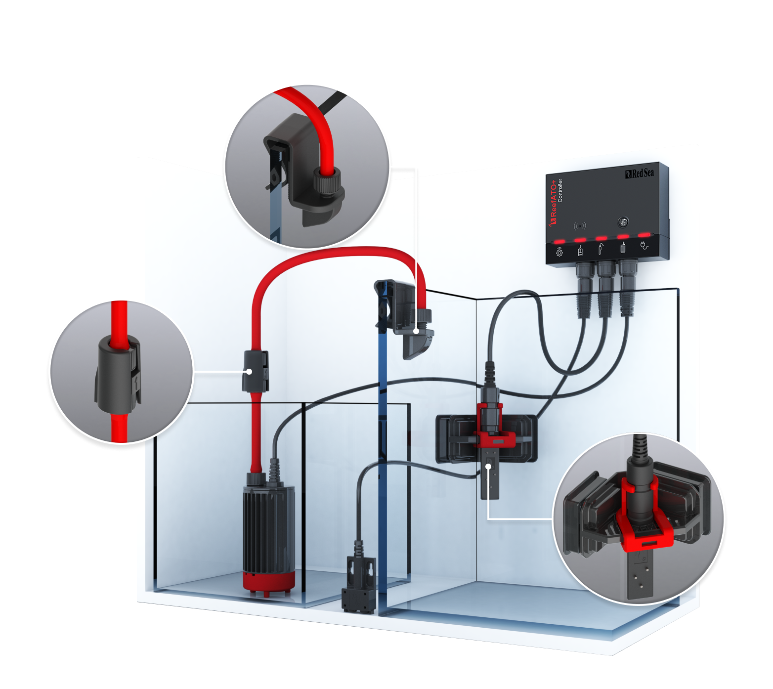 Red Sea Reefer MAX S-1000 G2+ System Schwarz