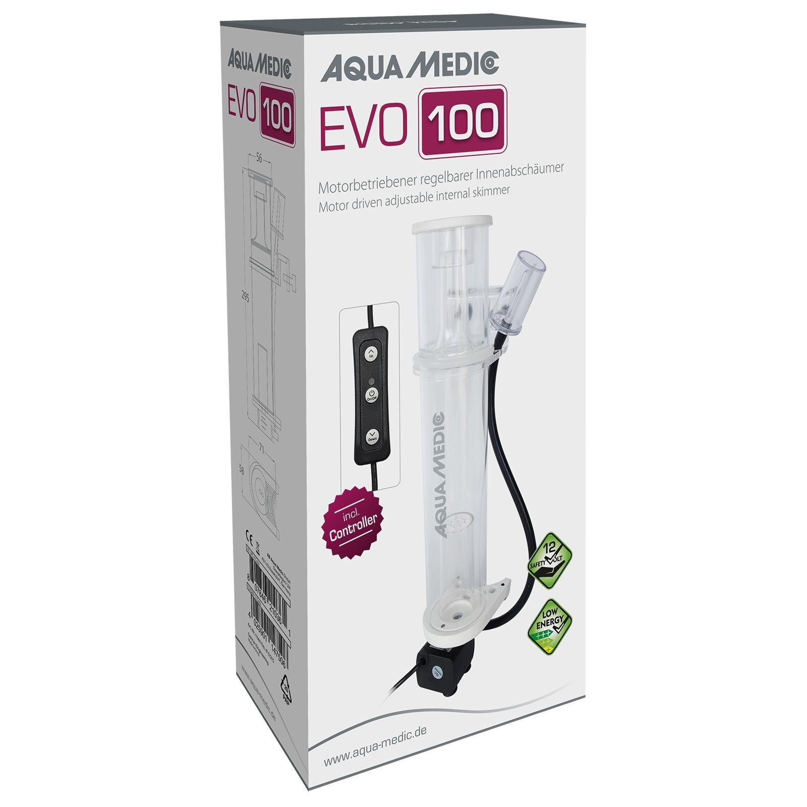 EVO 100 - Motorbetriebener regelbarer Innenabschäumer - Aqua Medic