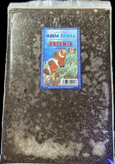 Frostfutter Artemia 500g Flachtafel