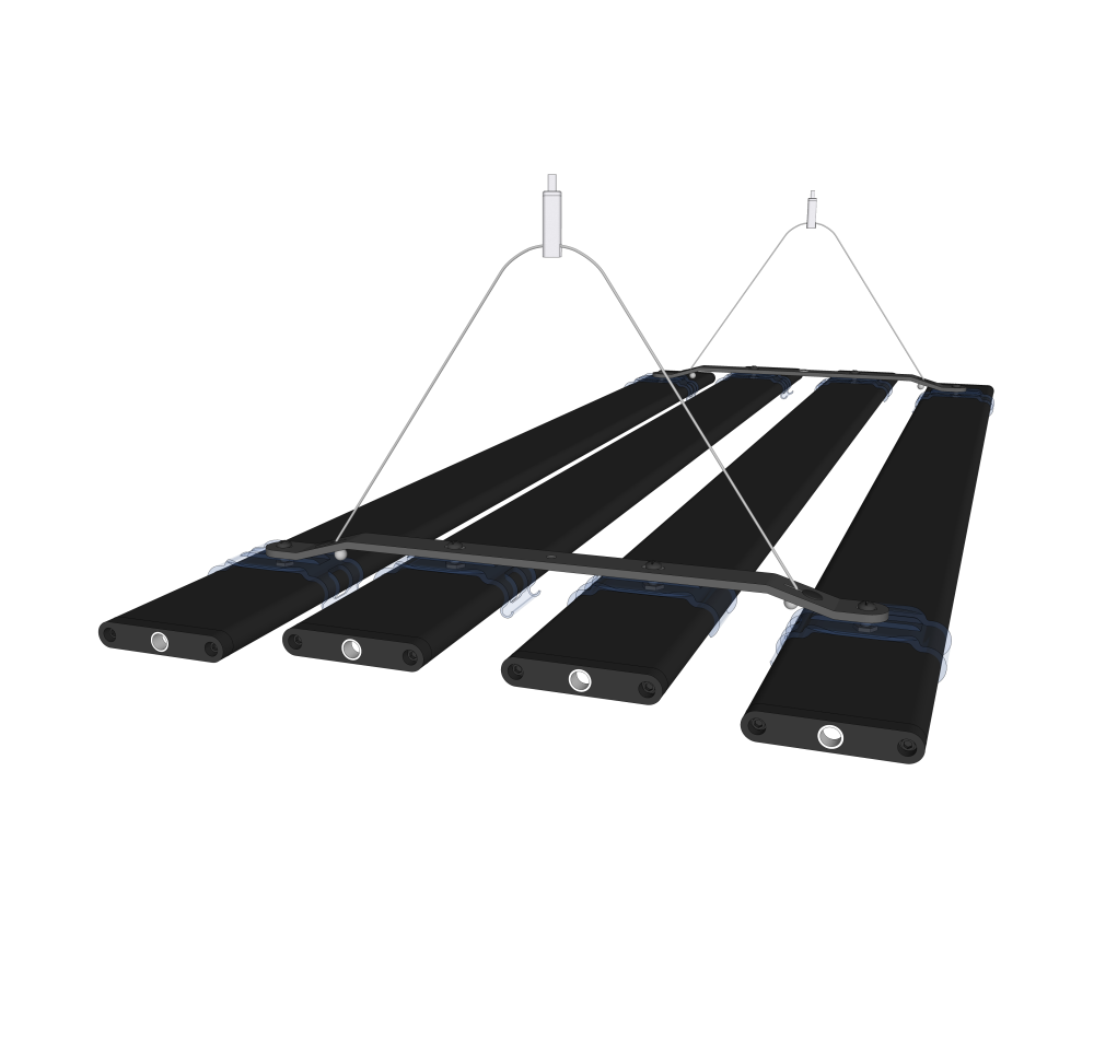 Hydra LED OTM Arm-Set Long für BLADE und Hydra 330mm für bis zu 4 Blades